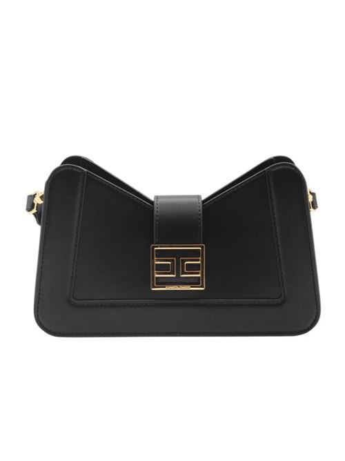 MINI BAG WITH LOGO BUCKLE ELISABETTA FRANCHI | BS18A51E2110 nero